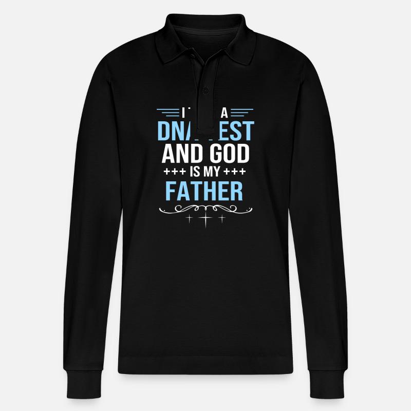 Pasteur - Polo à manches longues bio PREPSTER Stanley/Stella Unisexe - noir