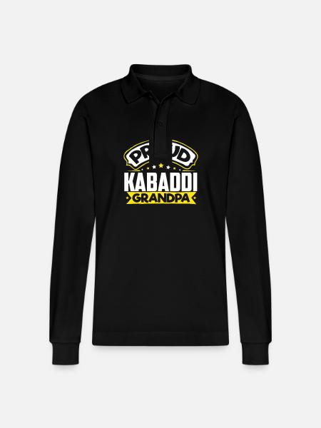 Sports Papi Kabaddi Papi - Polo à manches longues bio PREPSTER Stanley/Stella Unisexe - noir