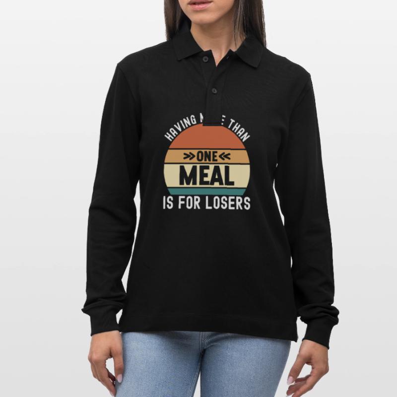 Intermittent fasting Intermittent fasting Stanley/Stella Organic Unisex Long-Sleeved Polo Shirt Prepster