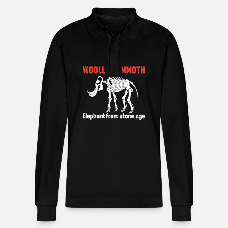 Mammut - Stanley/Stella Unisex Bio-Langarm-Poloshirt Prepster - Schwarz