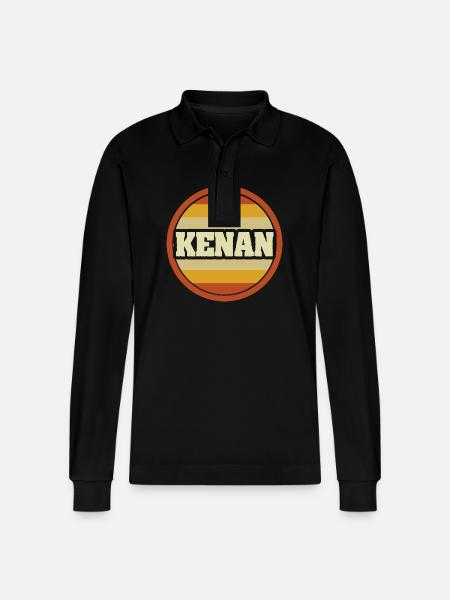 Kenan - Polo à manches longues bio PREPSTER Stanley/Stella Unisexe - noir