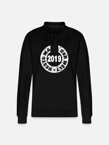 2019 - Polo à manches longues bio PREPSTER Stanley/Stella Unisexe - noir