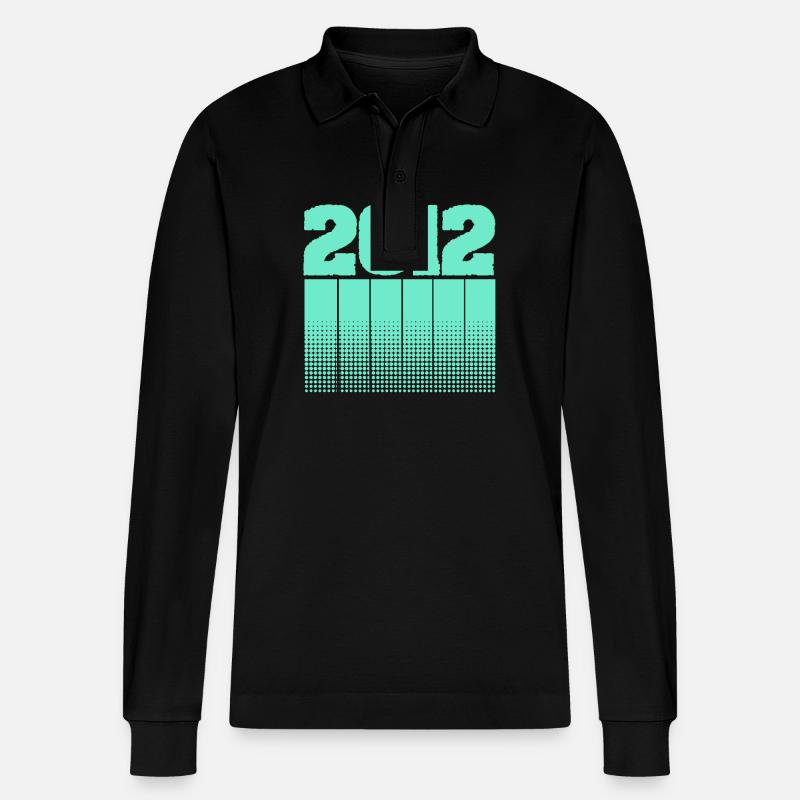 2012 - Polo à manches longues bio PREPSTER Stanley/Stella Unisexe - noir