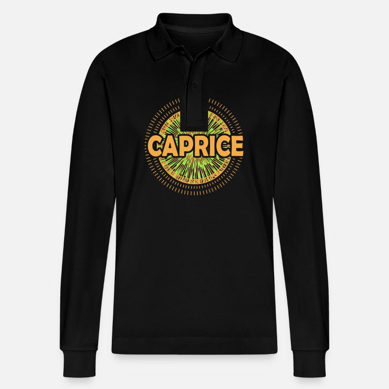 Idée cadeau Caprice - Polo à manches longues bio PREPSTER Stanley/Stella Unisexe - noir