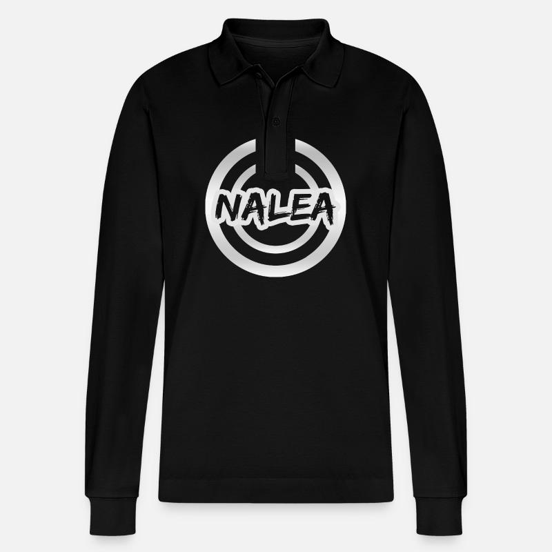 Geschenk Nalea - Stanley/Stella Unisex Bio-Langarm-Poloshirt Prepster - Schwarz