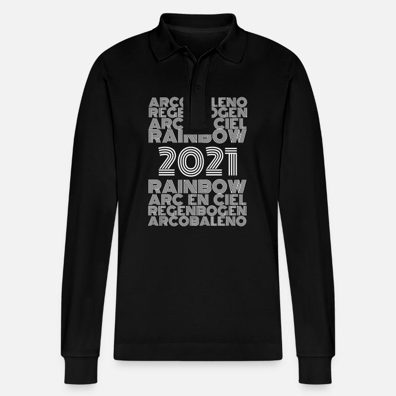 2021 - Stanley/Stella Unisex Bio-Langarm-Poloshirt Prepster - Schwarz
