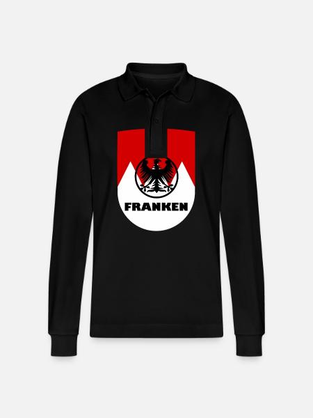 La patrie franconienne - Polo à manches longues bio PREPSTER Stanley/Stella Unisexe - noir