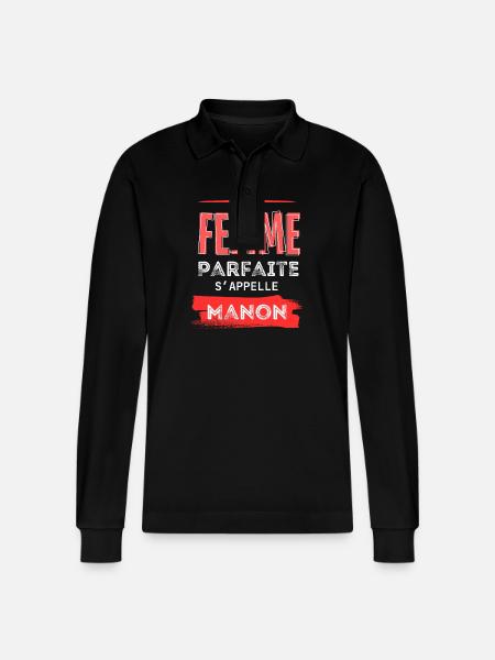 La femme parfaite: Manon - Polo à manches longues bio PREPSTER Stanley/Stella Unisexe - noir