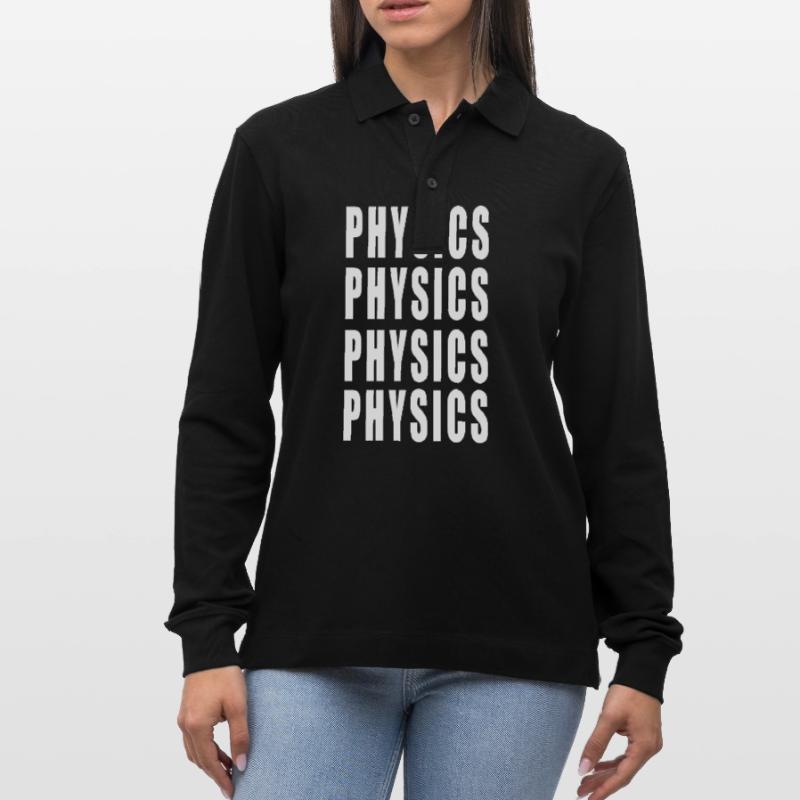 Physics Physics Physics Physics Stanley/Stella Unisex Bio-Langarm-Poloshirt Prepster