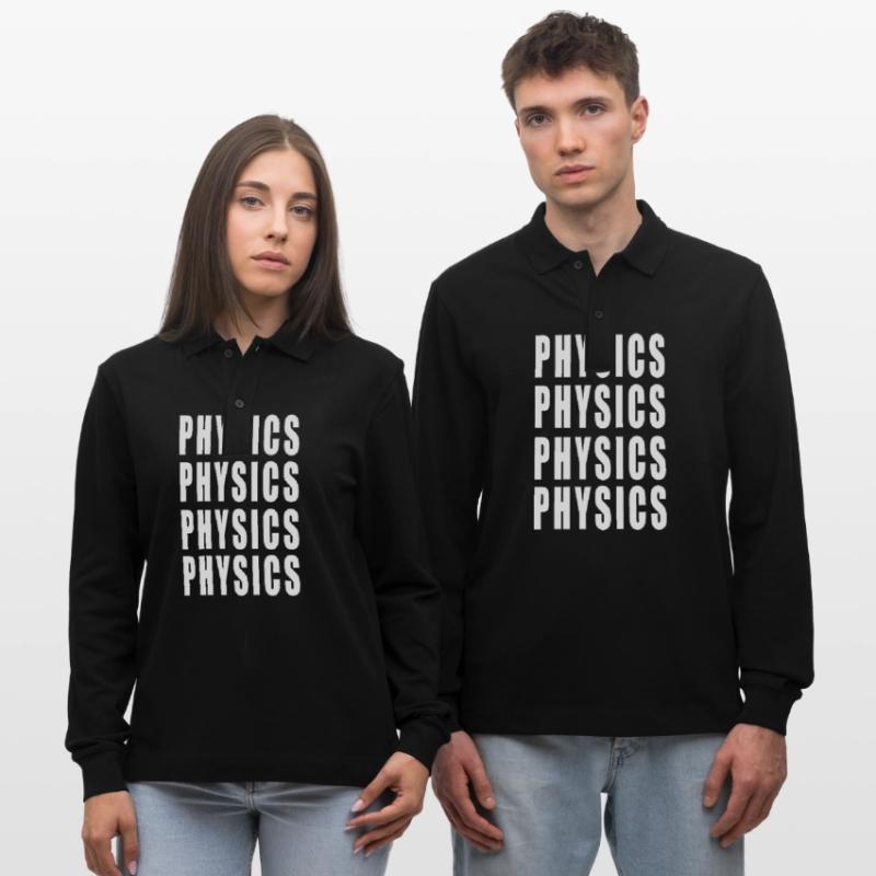 Physics Physics Physics Physics Stanley/Stella Unisex Bio-Langarm-Poloshirt Prepster