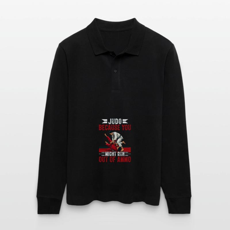 Judo parce que vous risquez de manquer de munitions Polo à manches longues bio PREPSTER Stanley/Stella Unisexe