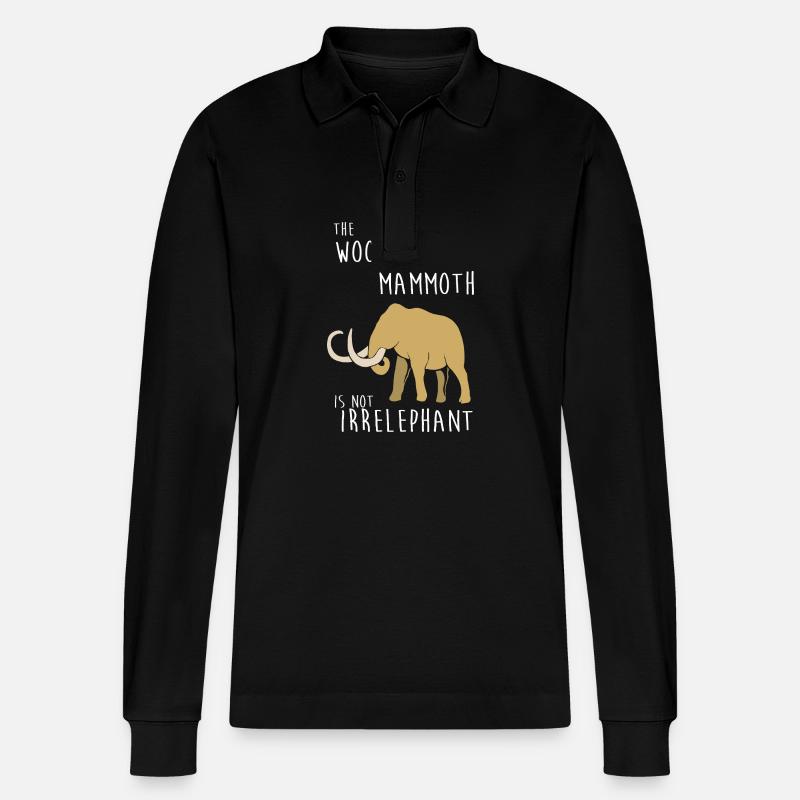Mammut - Stanley/Stella Unisex Bio-Langarm-Poloshirt Prepster - Schwarz