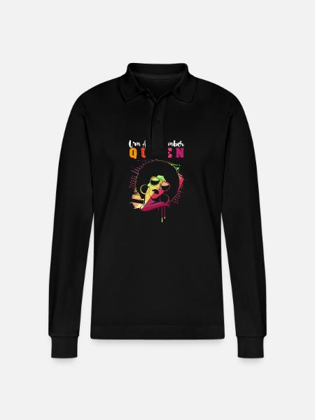Sternzeichen Skorpion - Stanley/Stella Unisex Bio-Langarm-Poloshirt Prepster - Schwarz