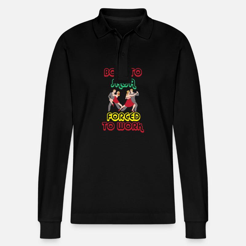 Danseuse de salsa Danseuse - Polo à manches longues bio PREPSTER Stanley/Stella Unisexe - noir