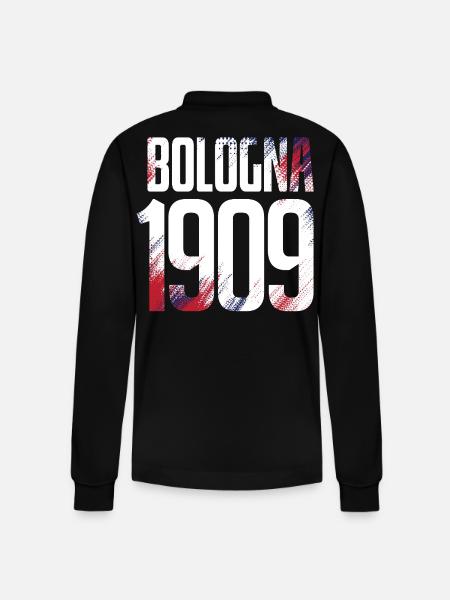 1909 - Stanley/Stella Organic Unisex Long-Sleeved Polo Shirt Prepster - black