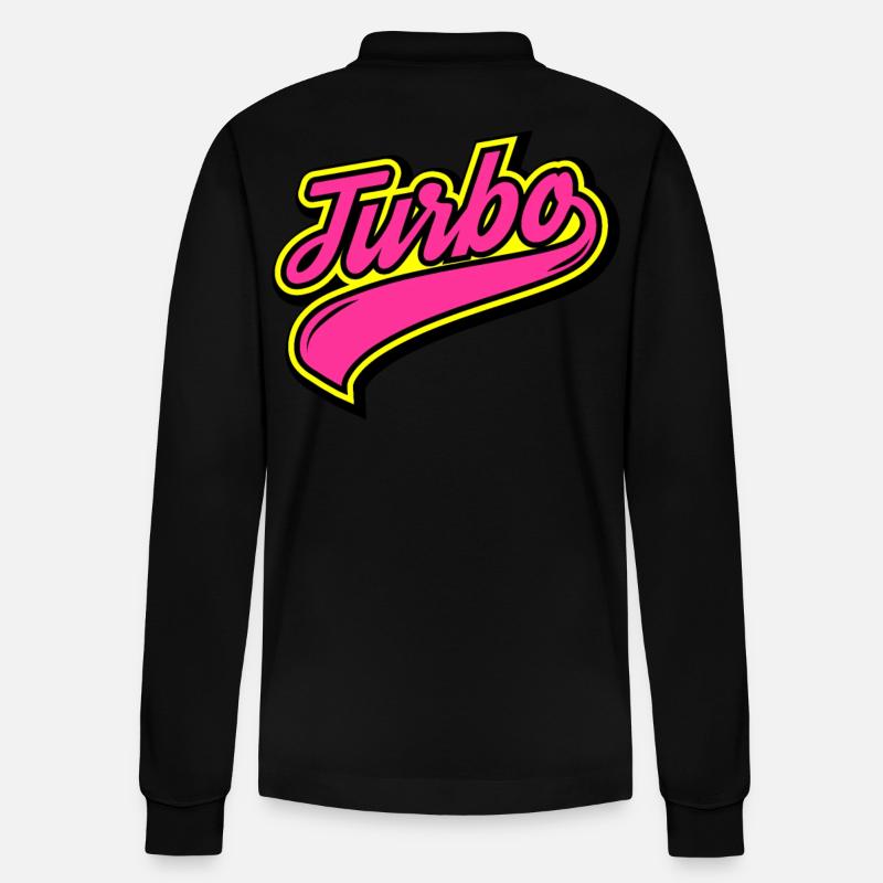 Turbo - Stanley/Stella Unisex Bio-Langarm-Poloshirt Prepster - Schwarz