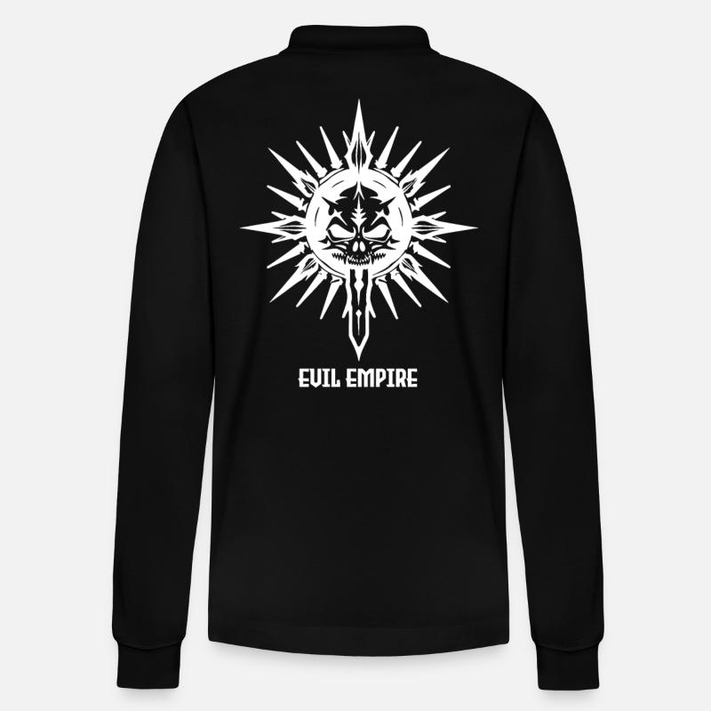 Böses Imperium - Stanley/Stella Unisex Bio-Langarm-Poloshirt Prepster - Schwarz