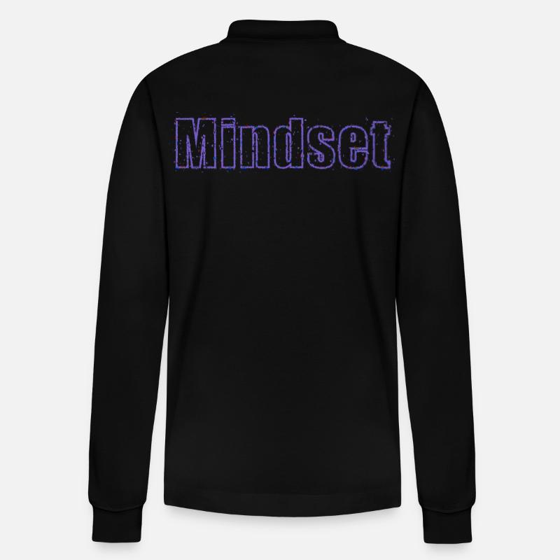 Mindset - Stanley/Stella Unisex Bio-Langarm-Poloshirt Prepster - Schwarz