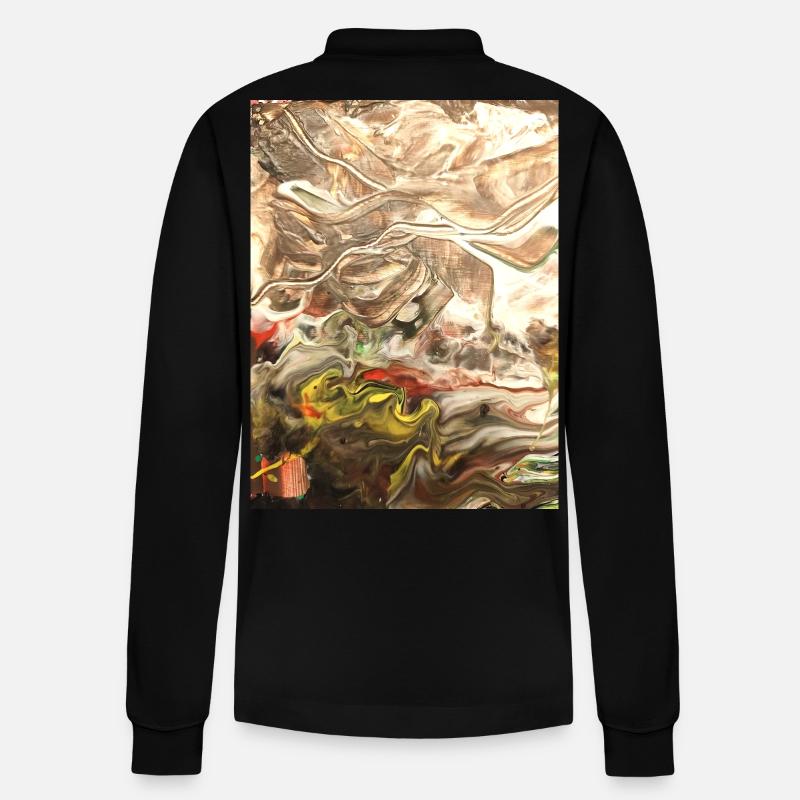 Flouter l’environnement - Polo à manches longues bio PREPSTER Stanley/Stella Unisexe - noir