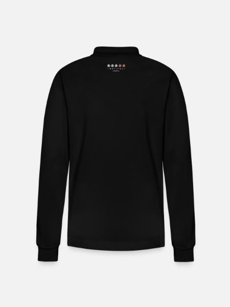 Christmas Loading - Stanley/Stella Unisex Bio-Langarm-Poloshirt Prepster - Schwarz
