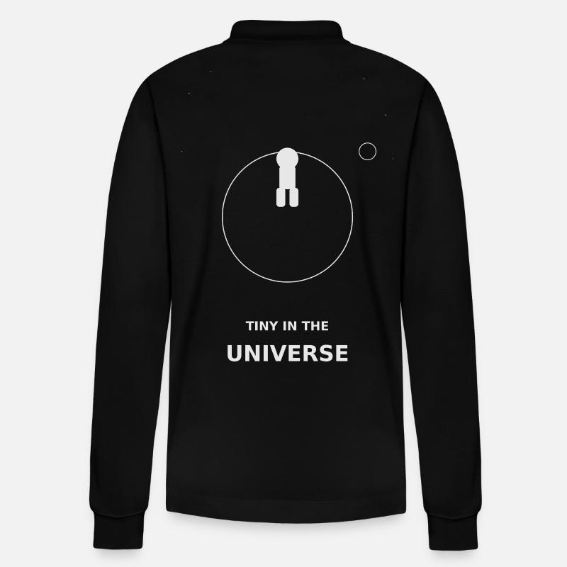 Tiny dans l’Univers - Polo à manches longues bio PREPSTER Stanley/Stella Unisexe - noir