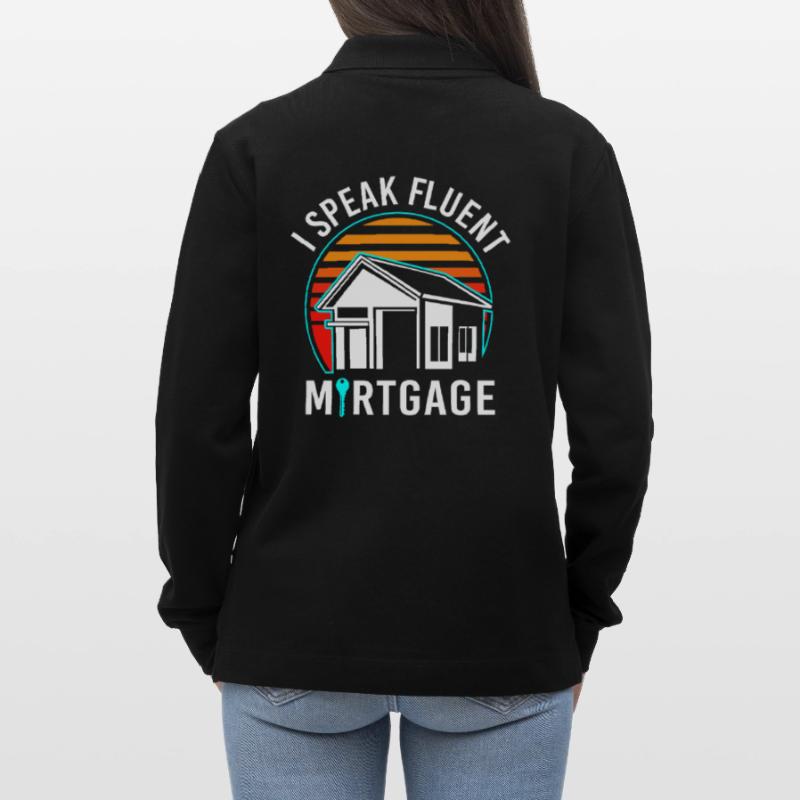 Eigentumswohnung Schulden Hypothek Stanley/Stella Unisex Bio-Langarm-Poloshirt Prepster