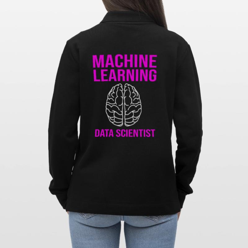 Coder Programmer GPT Stanley/Stella Organic Unisex Long-Sleeved Polo Shirt Prepster