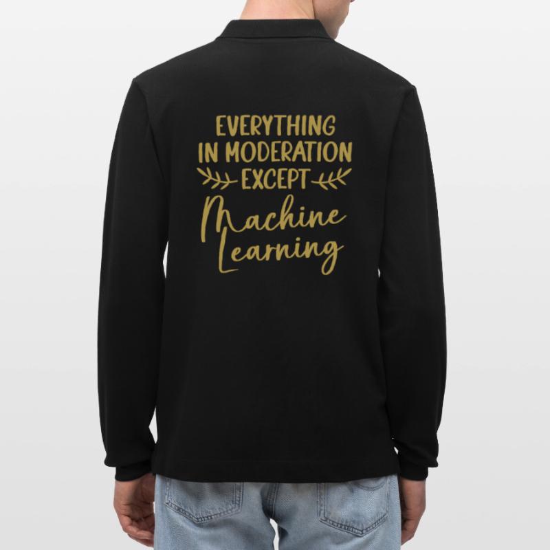 GPT Coder Programmierer Stanley/Stella Unisex Bio-Langarm-Poloshirt Prepster