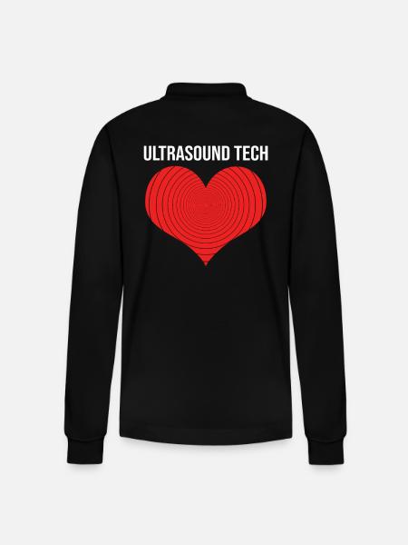 Ultrasonic Technician Ultrasonic Technician - Stanley/Stella Organic Unisex Long-Sleeved Polo Shirt Prepster - black