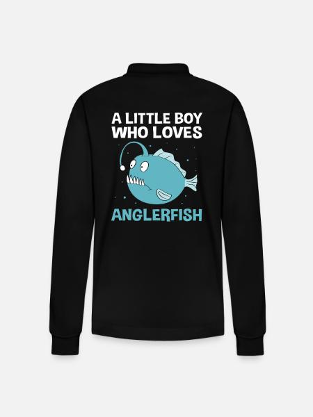 Frogfish - Stanley/Stella Organic Unisex Long-Sleeved Polo Shirt Prepster - black