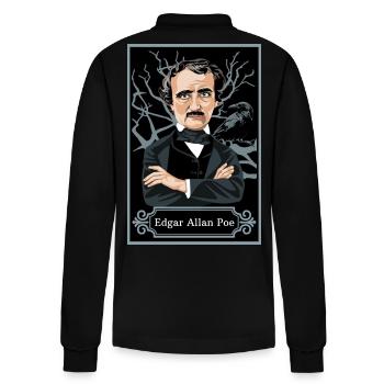 Edgar Allan Poe - Polo à manches longues bio PREPSTER Stanley/Stella Unisexe - noir - Dos - Anna (173cm)
