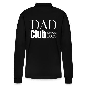 Papa Club - Polo à manches longues bio PREPSTER Stanley/Stella Unisexe - noir - Dos - Anna (173cm)