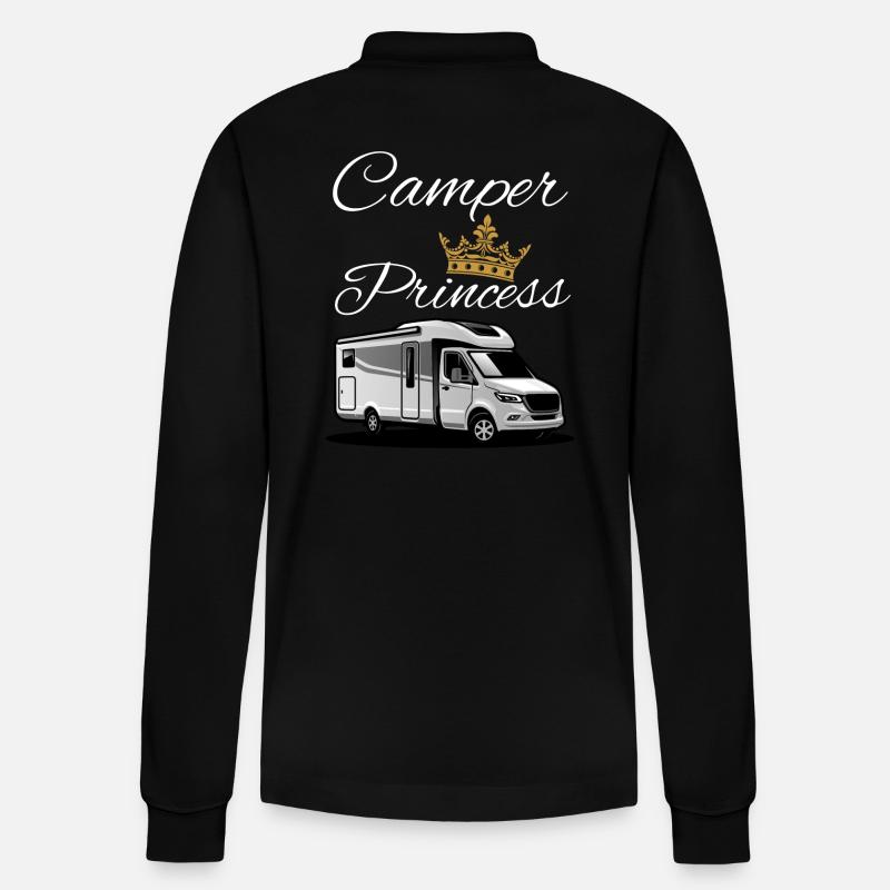 Camper Princesse-Camper Princesse - Polo à manches longues bio PREPSTER Stanley/Stella Unisexe - noir