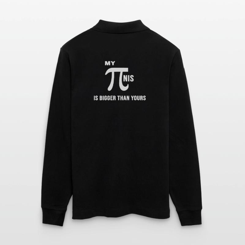Nerd Coder Server Gamer Online Math-Life Stanley/Stella Organic Unisex Long-Sleeved Polo Shirt Prepster