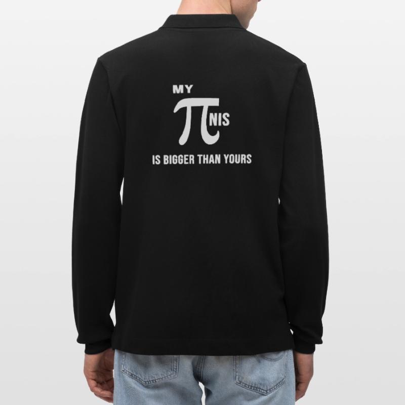 Nerd Coder Server Gamer Online Math-Life Stanley/Stella Organic Unisex Long-Sleeved Polo Shirt Prepster