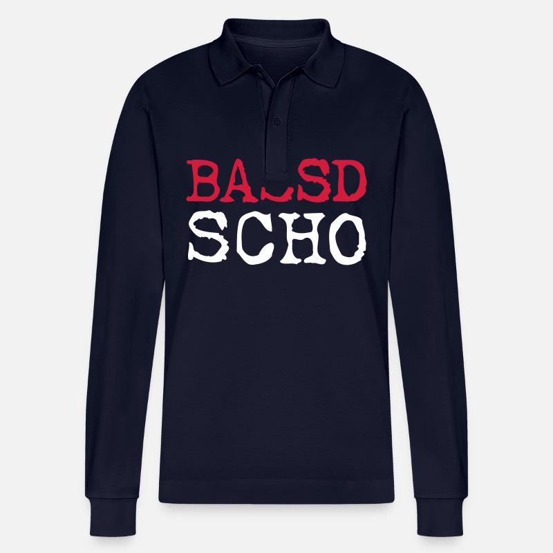 Bassd Scho - Stanley/Stella Unisex Bio-Langarm-Poloshirt Prepster - Navy