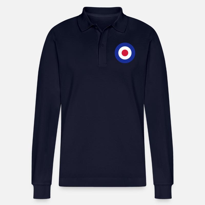 mod-target-3 - Stanley/Stella Unisex Bio-Langarm-Poloshirt Prepster - Navy