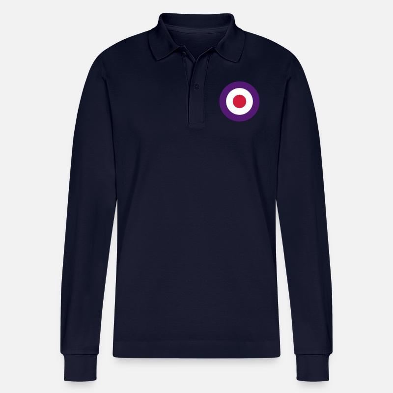 Mod target - Stanley/Stella Unisex Bio-Langarm-Poloshirt Prepster - Navy