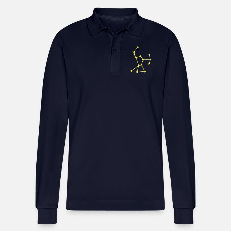 Orion Phospho - Stanley/Stella Unisex Bio-Langarm-Poloshirt Prepster - Navy