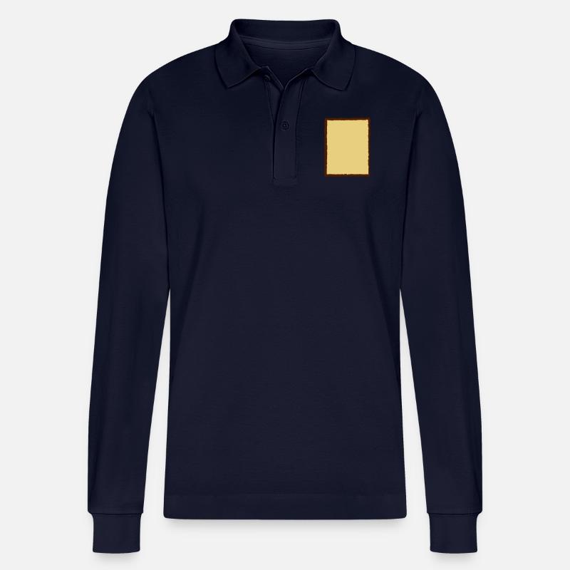 Kaputter Alter Rahmen - Stanley/Stella Unisex Bio-Langarm-Poloshirt Prepster - Navy