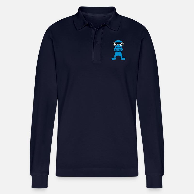 Cool - Stanley/Stella Unisex Bio-Langarm-Poloshirt Prepster - Navy