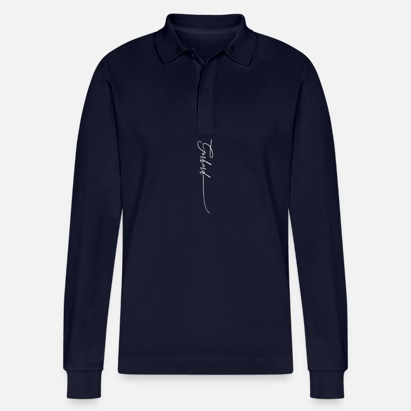 Gerhard - Stanley/Stella Unisex Bio-Langarm-Poloshirt Prepster - Navy