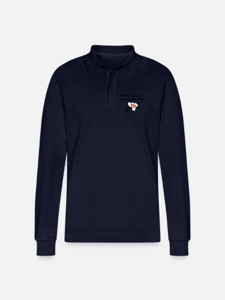Koch - Stanley/Stella Unisex Bio-Langarm-Poloshirt Prepster - Navy
