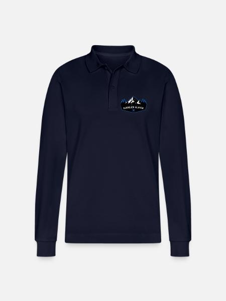 Djerdjer_Alayen_2 - Stanley/Stella Organic Unisex Long-Sleeved Polo Shirt Prepster - navy