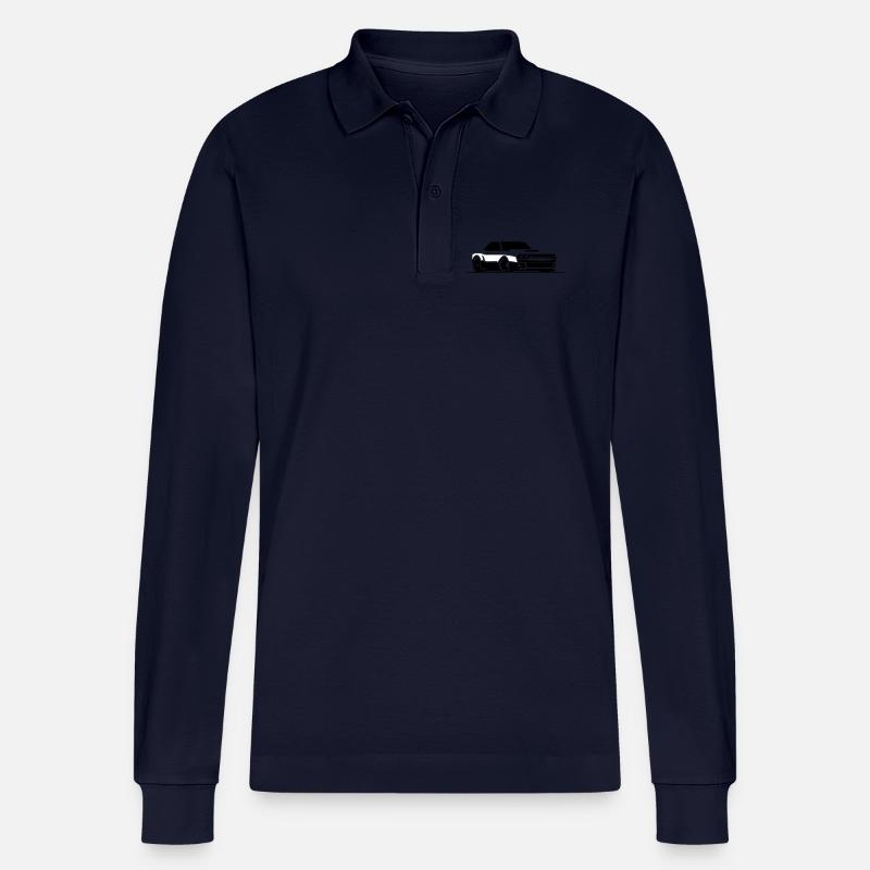 Challenger SRT Hellcat - Stanley/Stella Unisex Bio-Langarm-Poloshirt Prepster - Navy