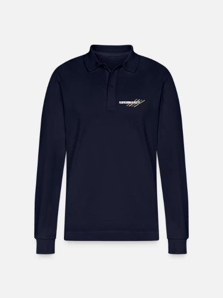 Augenarzt - Stanley/Stella Unisex Bio-Langarm-Poloshirt Prepster - Navy