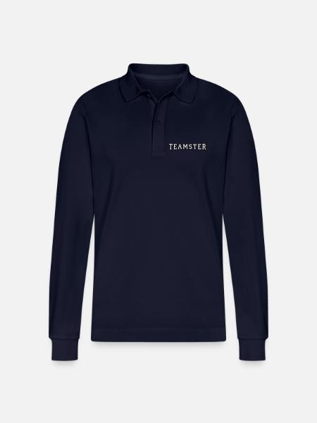 Teamster - Stanley/Stella Organic Unisex Long-Sleeved Polo Shirt Prepster - navy