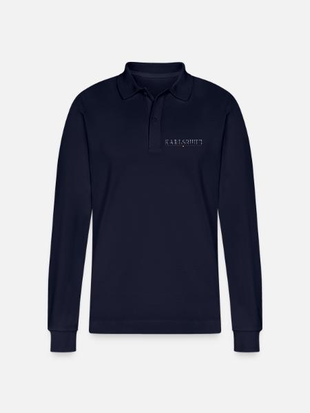 Karlsruhe Fan T-Shirt – For Real Fans - Stanley/Stella Prepster økologisk unisex langærmet poloshirt - marineblå