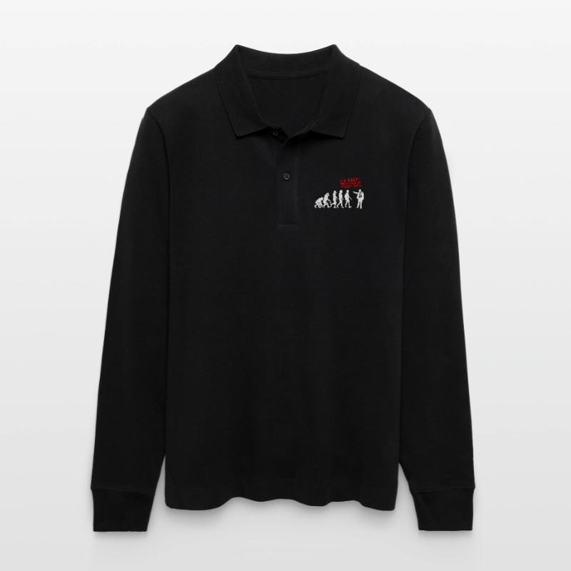 Evolution de Messed Up Evolution Polo à manches longues bio PREPSTER Stanley/Stella Unisexe