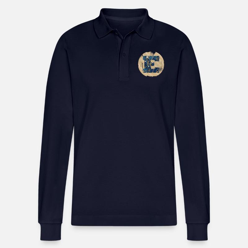 e 16 e - Stanley/Stella Unisex Bio-Langarm-Poloshirt Prepster - Navy